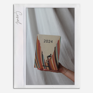 Kalender aus Graspapier 2024