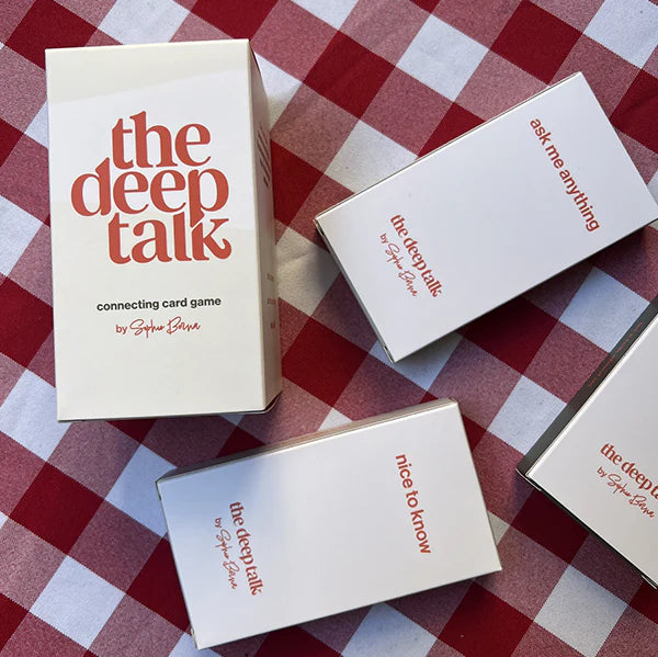 The deep talk -  Kartenspiel - aus Smalltalk wird Deeptalk